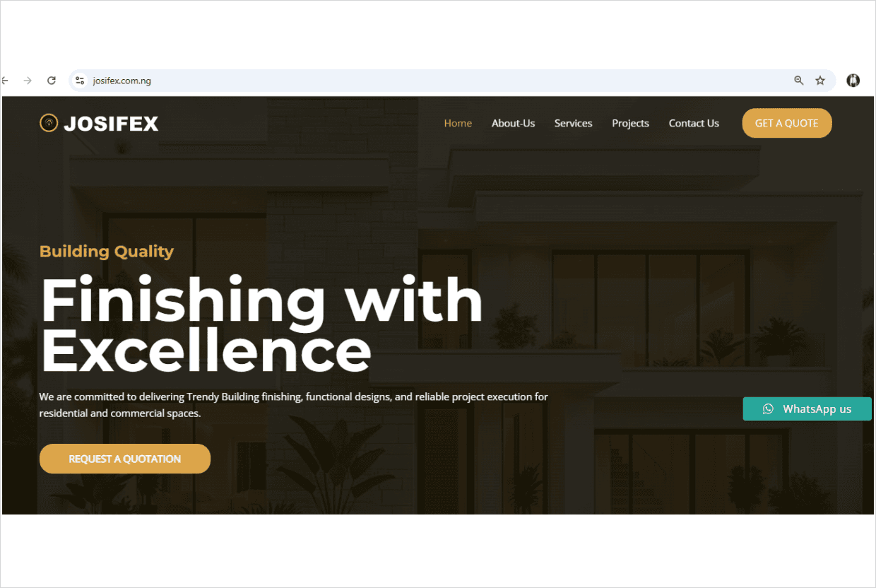 Josifex Building Finishing and Furnishing LTD