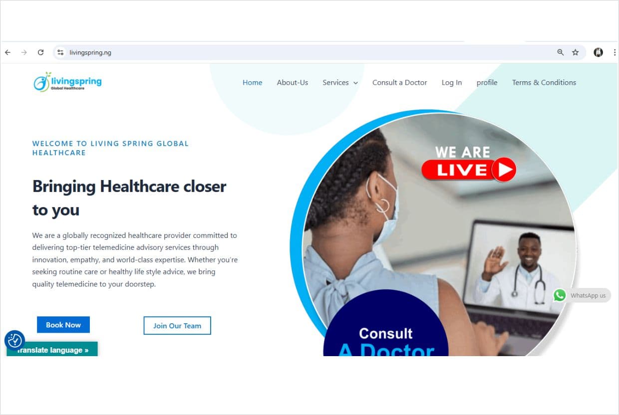 Living Spring Global Healthcare LTD